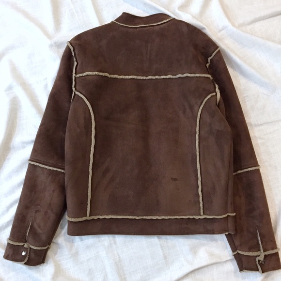 Calvin Klein Shearling Jacket - Picture 5 of 8